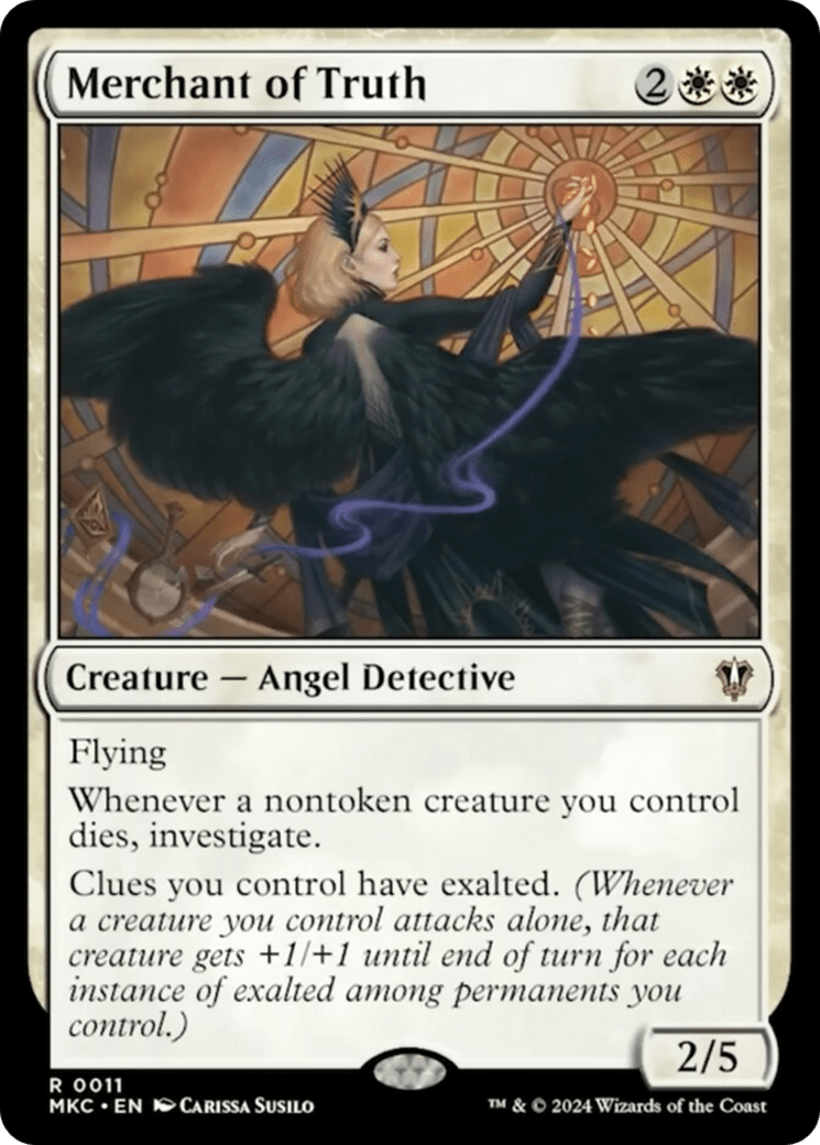 Merchant of Truth [Murders at Karlov Manor Commander] MTG Single Magic: The Gathering  | Multizone: Comics And Games