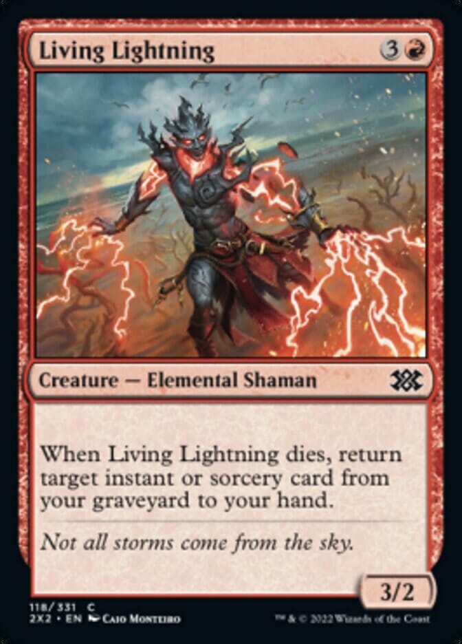 Living Lightning [Double Masters 2022] MTG Single Magic: The Gathering  | Multizone: Comics And Games