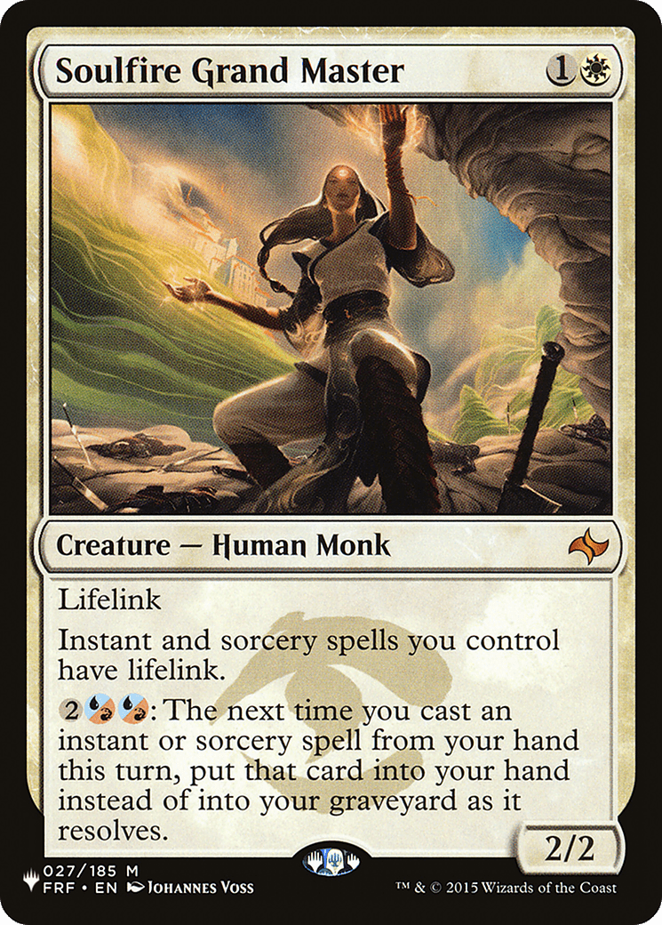 Soulfire Grand Master [The List] MTG Single Magic: The Gathering  | Multizone: Comics And Games