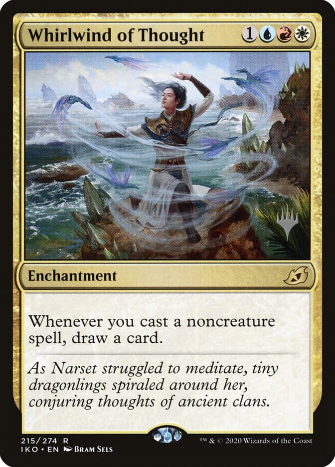 Whirlwind of Thought (Promo Pack) [Ikoria: Lair of Behemoths Promos] MTG Single Magic: The Gathering  | Multizone: Comics And Games