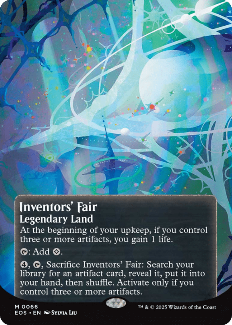Inventors' Fair (0066) (Borderless) [Edge of Eternities: Stellar Sights] MTG Single Magic: The Gathering  | Multizone: Comics And Games
