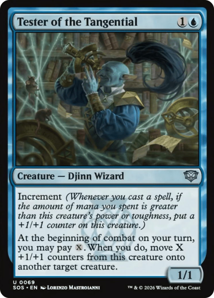 Tester of the Tangential [Secrets of Strixhaven] MTG Single Magic: The Gathering  | Multizone: Comics And Games