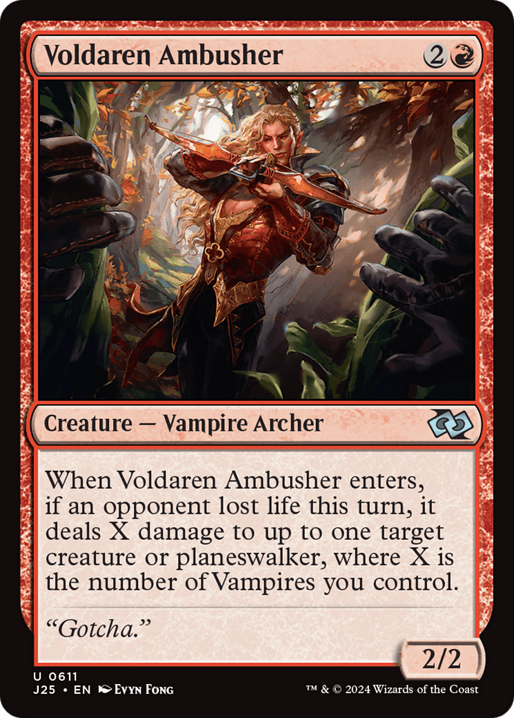 Voldaren Ambusher [Foundations Jumpstart] MTG Single Magic: The Gathering  | Multizone: Comics And Games