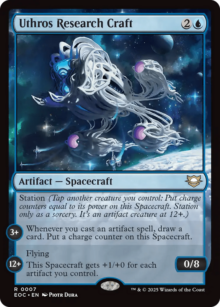 Uthros Research Craft [Edge of Eternities Commander] MTG Single Magic: The Gathering  | Multizone: Comics And Games