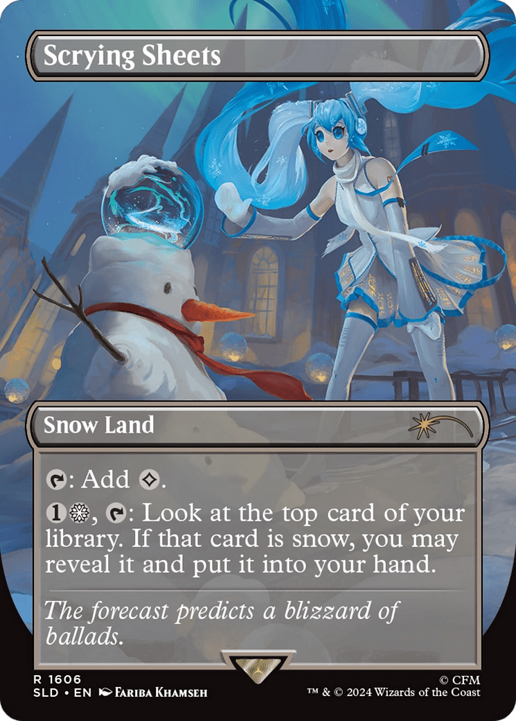 Scrying Sheets [Secret Lair Drop Series] MTG Single Magic: The Gathering  | Multizone: Comics And Games