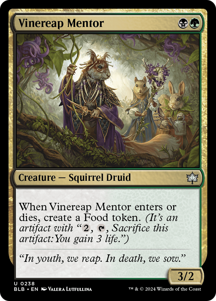 Vinereap Mentor [Bloomburrow] | Multizone: Comics And Games