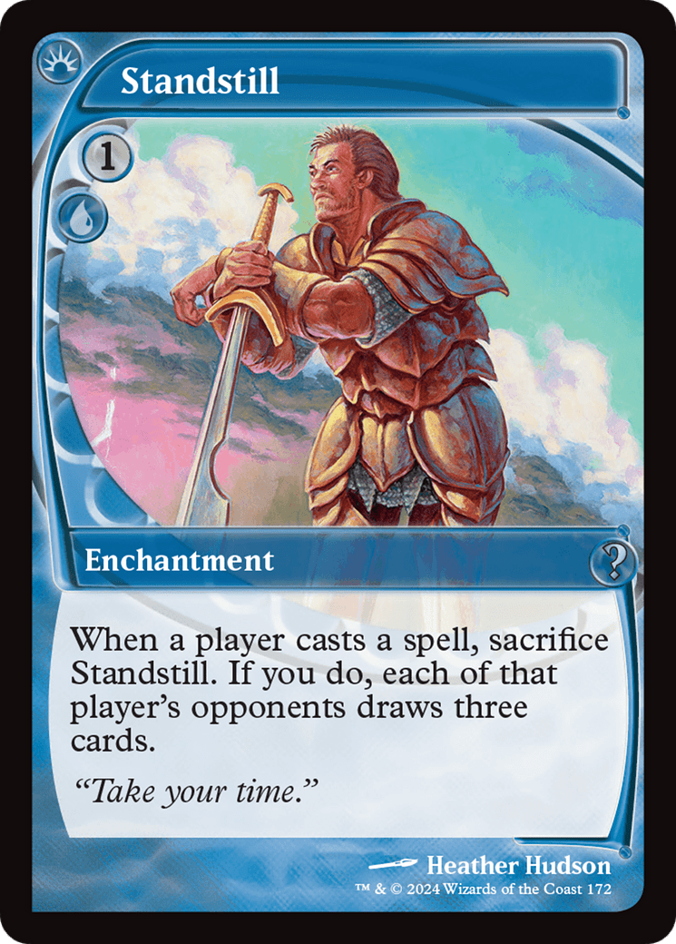 Standstill (Future Sight) [Mystery Booster 2] MTG Single Magic: The Gathering  | Multizone: Comics And Games