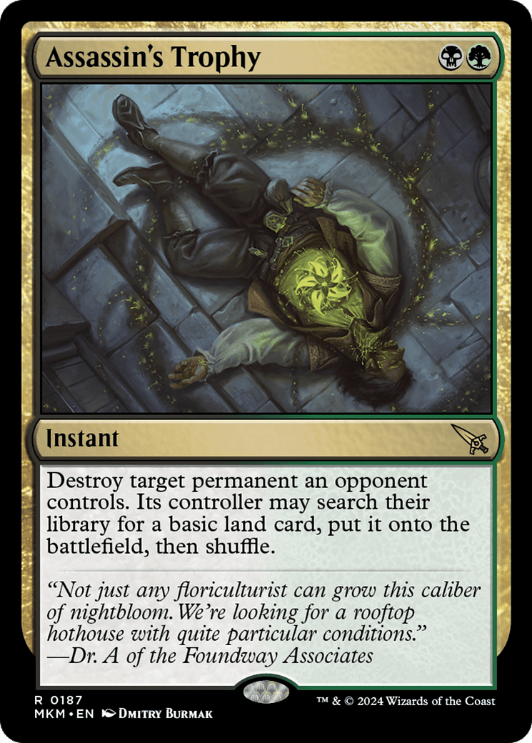 Assassin's Trophy [Murders at Karlov Manor] MTG Single Magic: The Gathering  | Multizone: Comics And Games