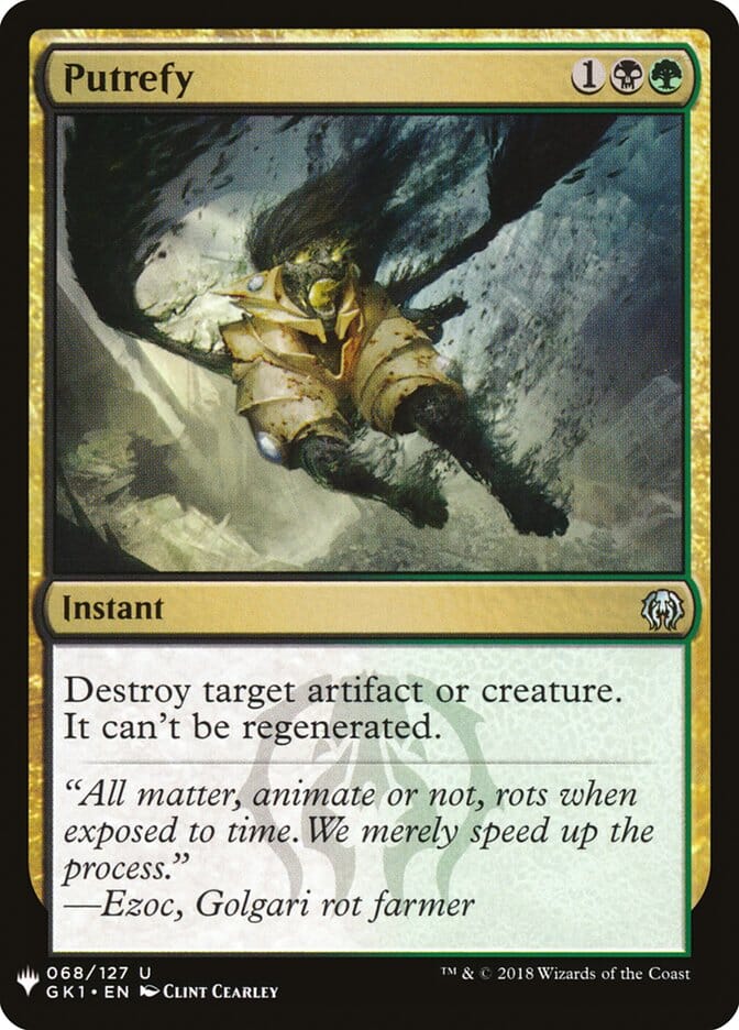 Putrefy [Mystery Booster] MTG Single Magic: The Gathering  | Multizone: Comics And Games