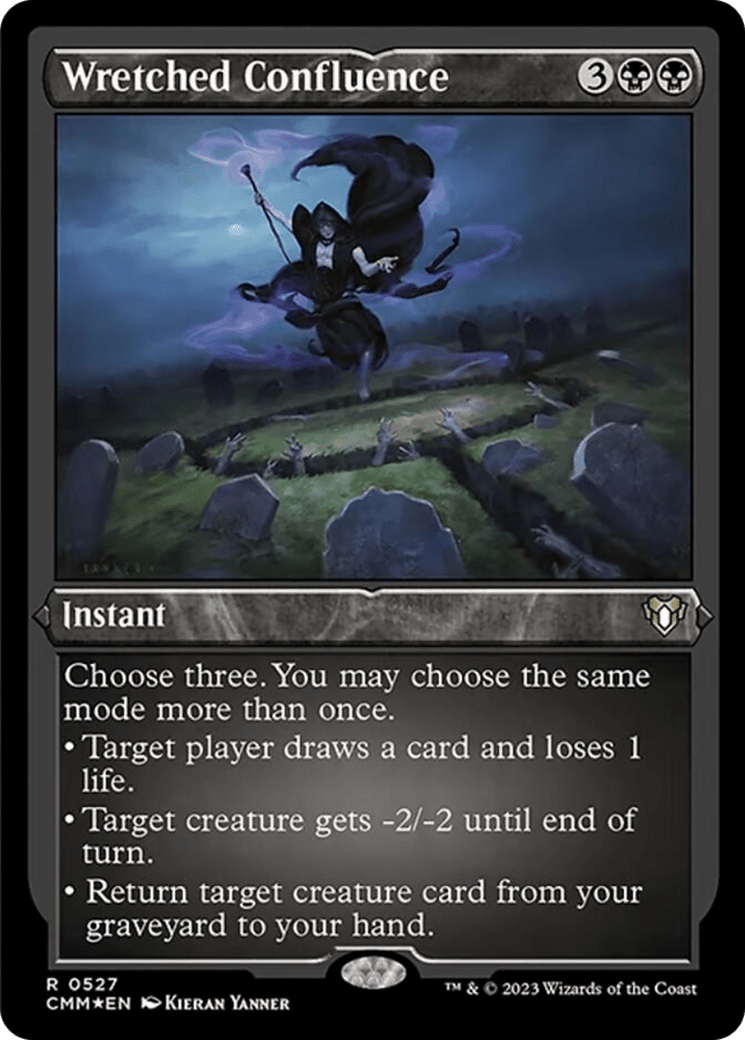 Wretched Confluence (Foil Etched) [Commander Masters] MTG Single Magic: The Gathering  | Multizone: Comics And Games