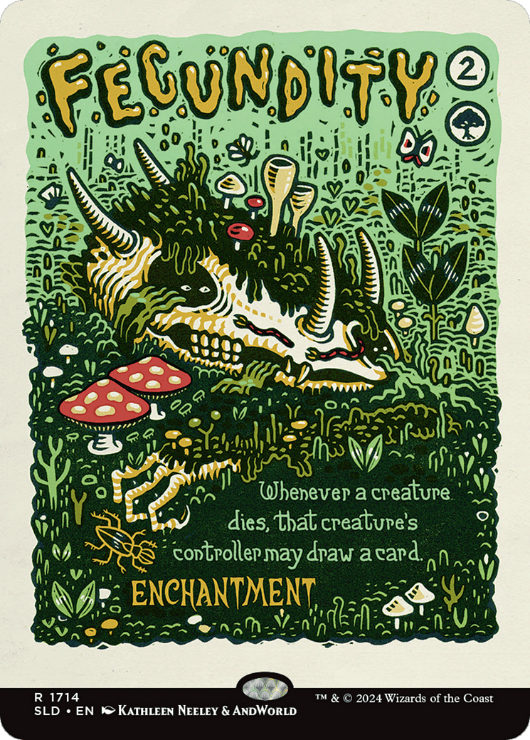 Fecundity [Secret Lair Drop Series] MTG Single Magic: The Gathering  | Multizone: Comics And Games