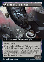 Tribute to Horobi // Echo of Death's Wail (Extended Art) [Kamigawa: Neon Dynasty] MTG Single Magic: The Gathering  | Multizone: Comics And Games