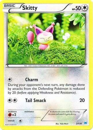 Skitty (27/30) [XY: Trainer Kit 2 - Latios] Pokemon Single Pokémon  | Multizone: Comics And Games