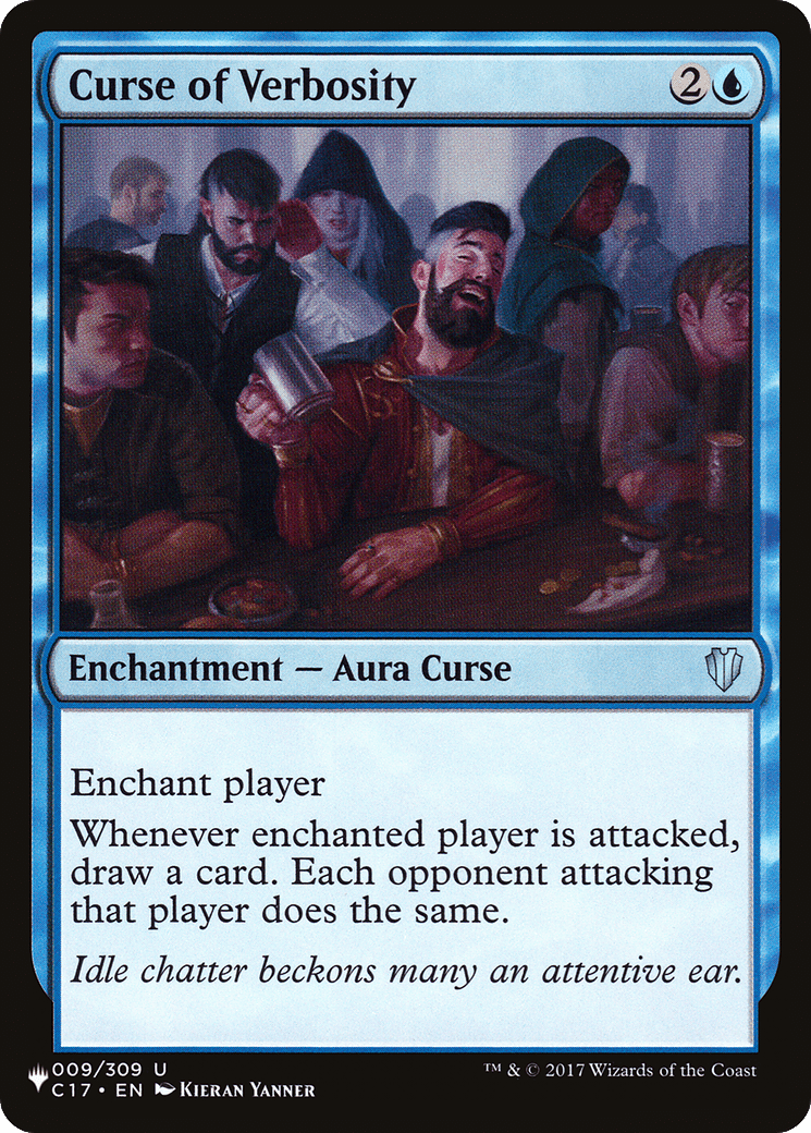 Curse of Verbosity [The List] MTG Single Magic: The Gathering  | Multizone: Comics And Games