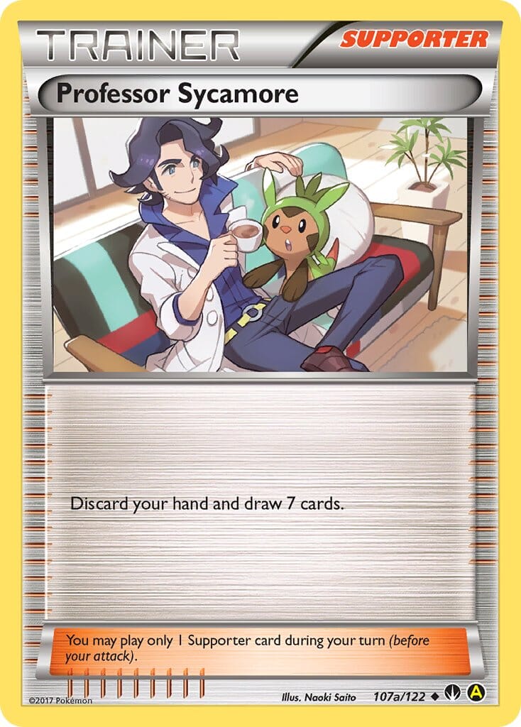 Professor Sycamore (107a/122) [Alternate Art Promos] Pokemon Single Pokémon  | Multizone: Comics And Games