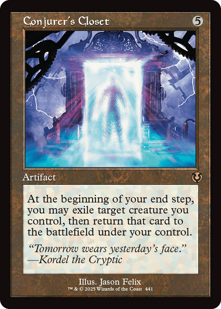 Conjurer's Closet (Retro Frame) [Innistrad Remastered] MTG Single Magic: The Gathering  | Multizone: Comics And Games