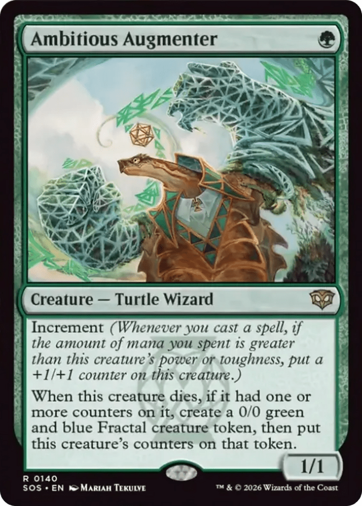 Ambitious Augmenter [Secrets of Strixhaven] MTG Single Magic: The Gathering  | Multizone: Comics And Games