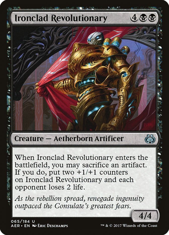 Ironclad Revolutionary [Aether Revolt] MTG Single Magic: The Gathering  | Multizone: Comics And Games