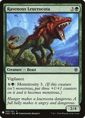 Ravenous Leucrocota [Mystery Booster] MTG Single Magic: The Gathering  | Multizone: Comics And Games