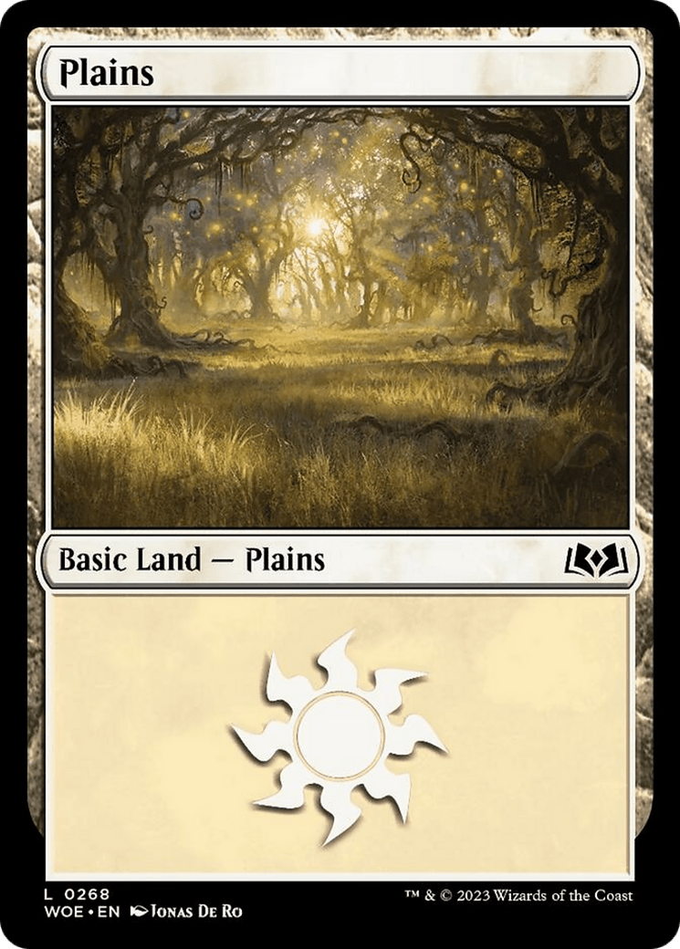 Plains (0268) [Wilds of Eldraine] MTG Single Magic: The Gathering  | Multizone: Comics And Games