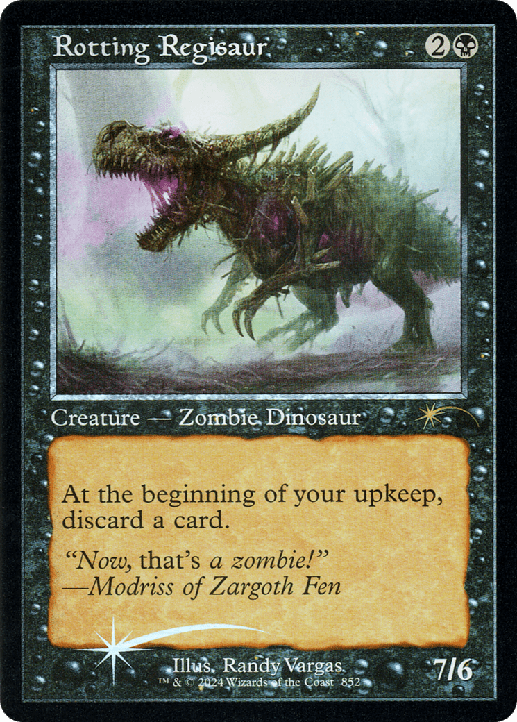 Rotting Regisaur (Retro Frame) [Secret Lair Drop Series] MTG Single Magic: The Gathering  | Multizone: Comics And Games