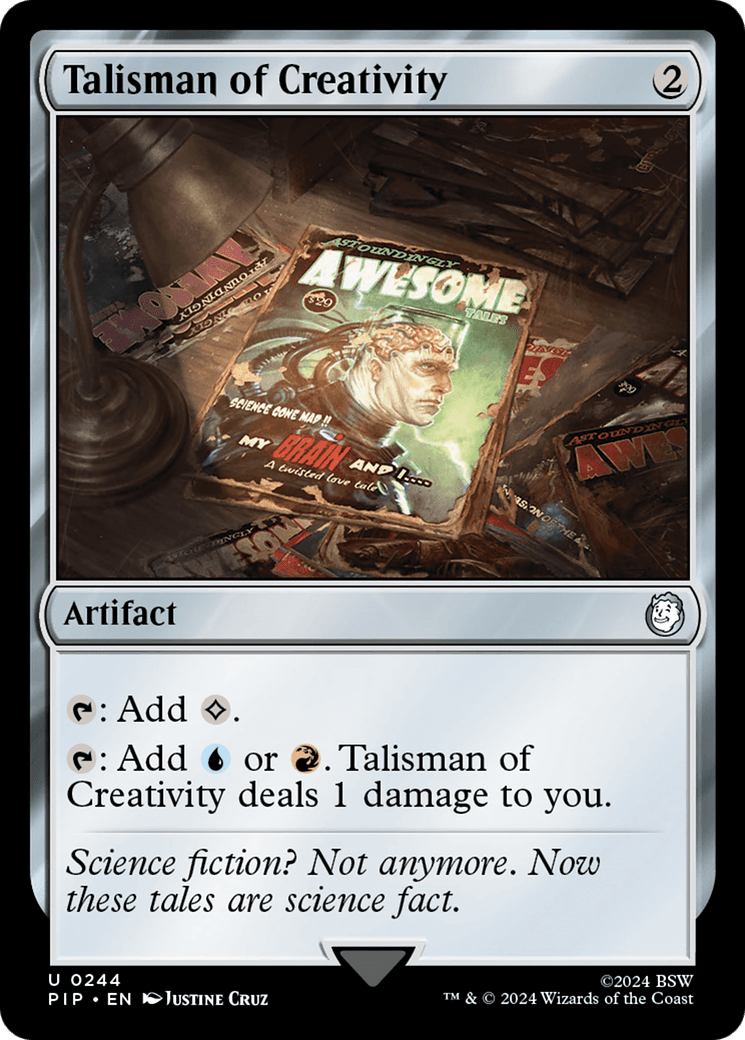 Talisman of Creativity [Fallout] MTG Single Magic: The Gathering  | Multizone: Comics And Games