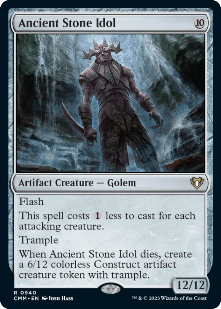 Ancient Stone Idol [Commander Masters] MTG Single Magic: The Gathering  | Multizone: Comics And Games