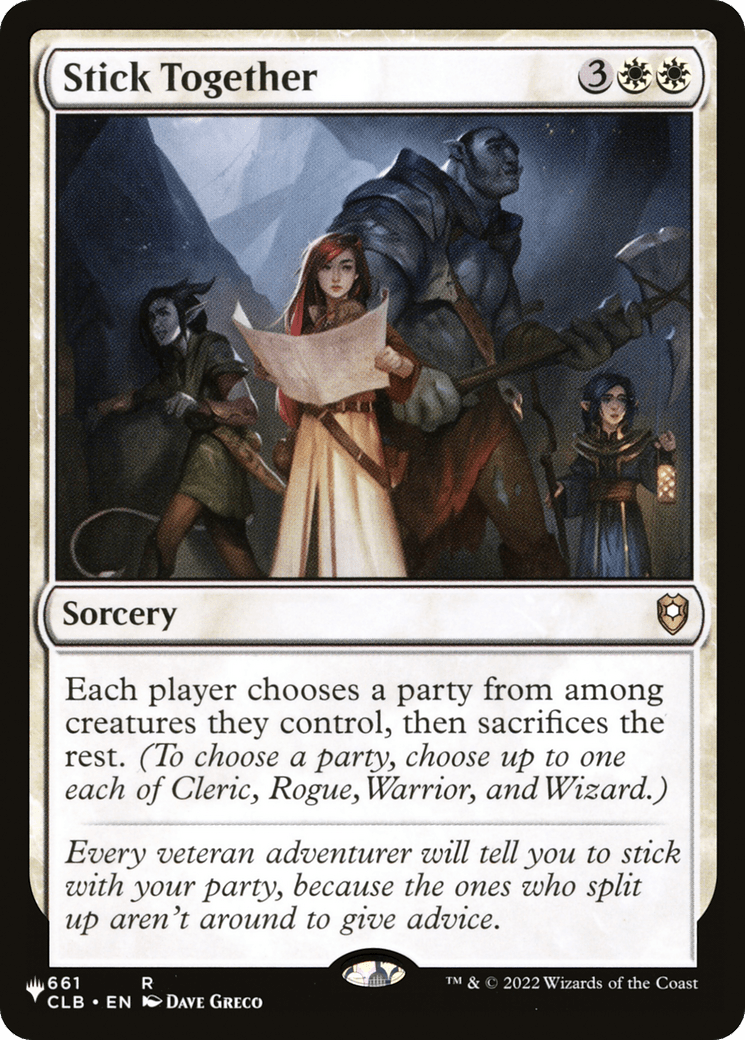 Stick Together (CLB) [The List] MTG Single Magic: The Gathering  | Multizone: Comics And Games