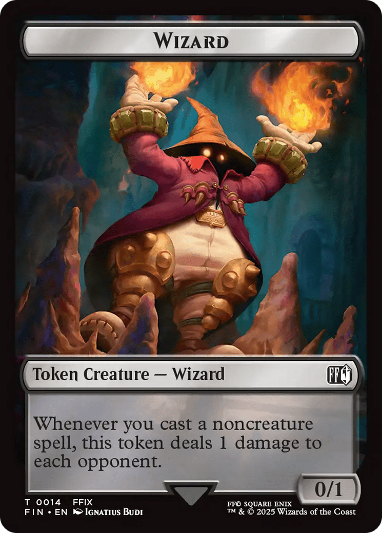 Bird (0016) // Wizard (0014) Double-Sided Token [FINAL FANTASY Tokens] MTG Single Magic: The Gathering  | Multizone: Comics And Games