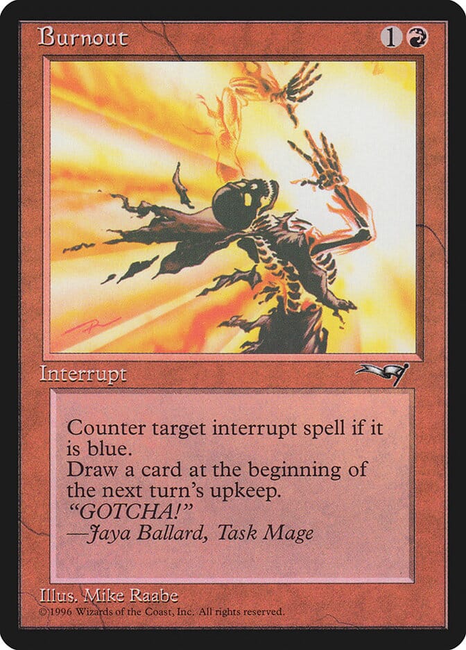 Burnout [Alliances] MTG Single Magic: The Gathering  | Multizone: Comics And Games