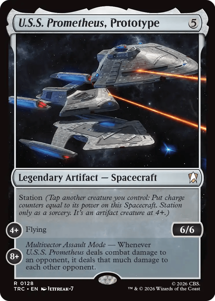 U.S.S. Prometheus, Prototype [Star Trek Commander] MTG Single Magic: The Gathering  | Multizone: Comics And Games
