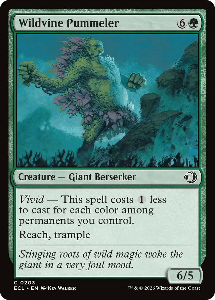 Wildvine Pummeler [Lorwyn Eclipsed] MTG Single Magic: The Gathering  | Multizone: Comics And Games