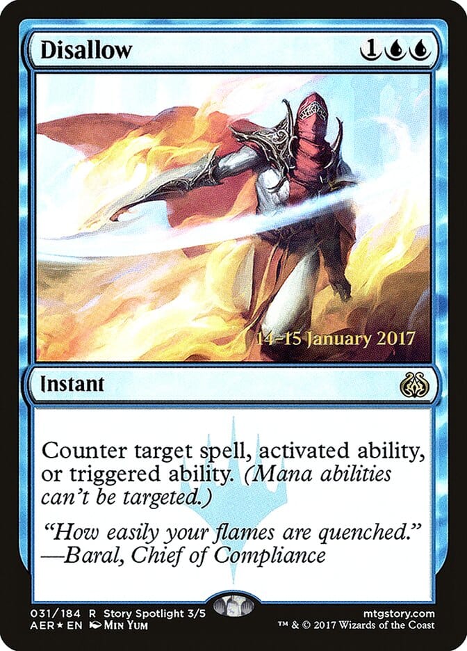 Disallow [Aether Revolt Prerelease Promos] MTG Single Magic: The Gathering  | Multizone: Comics And Games