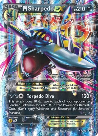 M Sharpedo EX (XY200) (Jumbo Card) [XY: Black Star Promos] Pokemon Single Pokémon  | Multizone: Comics And Games