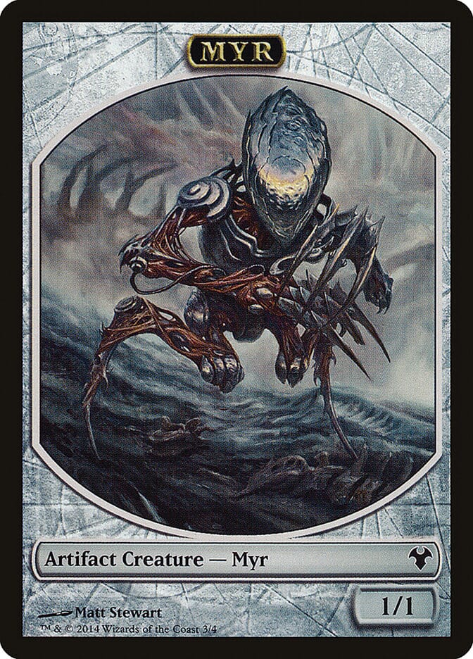 Myr // Spirit Double-Sided Token [Modern Event Deck 2014 Tokens] MTG Single Magic: The Gathering  | Multizone: Comics And Games