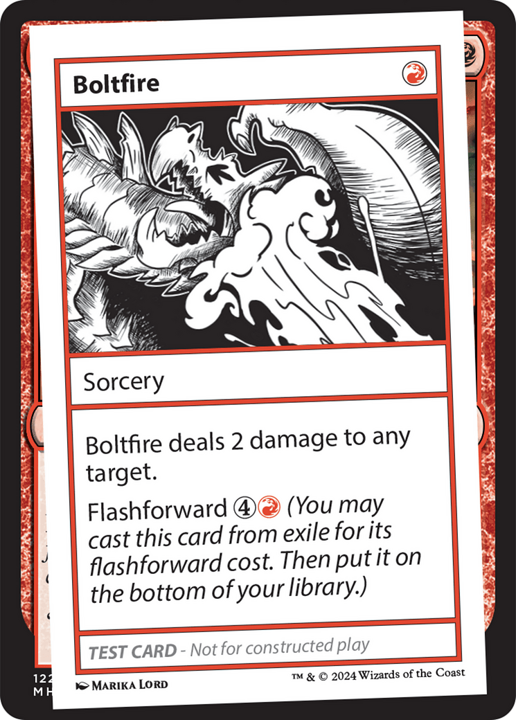 Boltfire [Mystery Booster 2 Playtest Cards] MTG Single Magic: The Gathering  | Multizone: Comics And Games