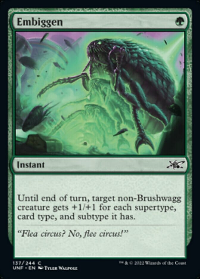 Embiggen [Unfinity] MTG Single Magic: The Gathering  | Multizone: Comics And Games