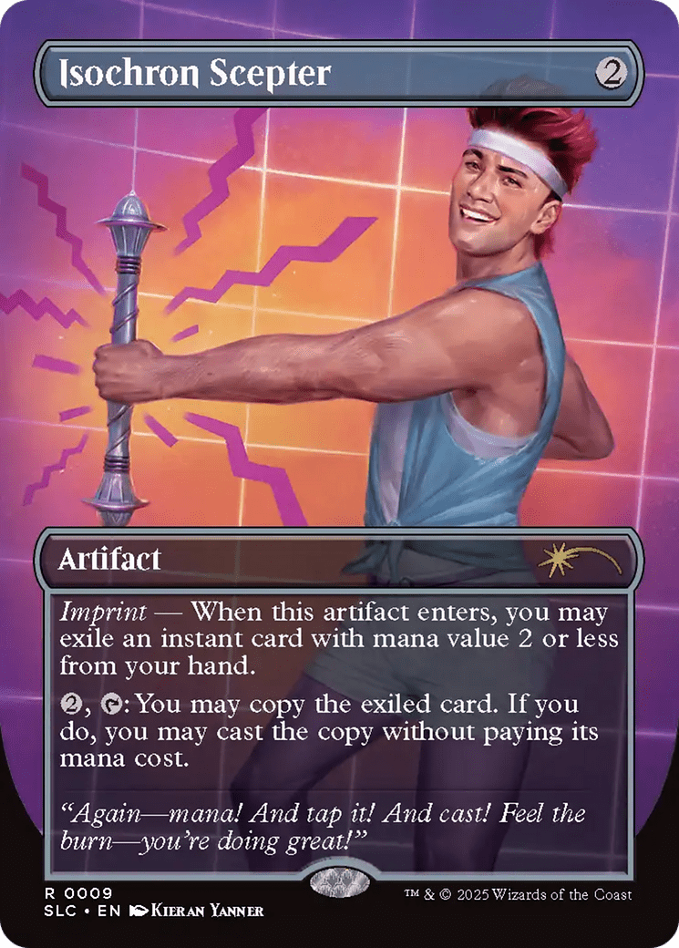 Isochron Scepter [Secret Lair Countdown Kit] MTG Single Magic: The Gathering  | Multizone: Comics And Games