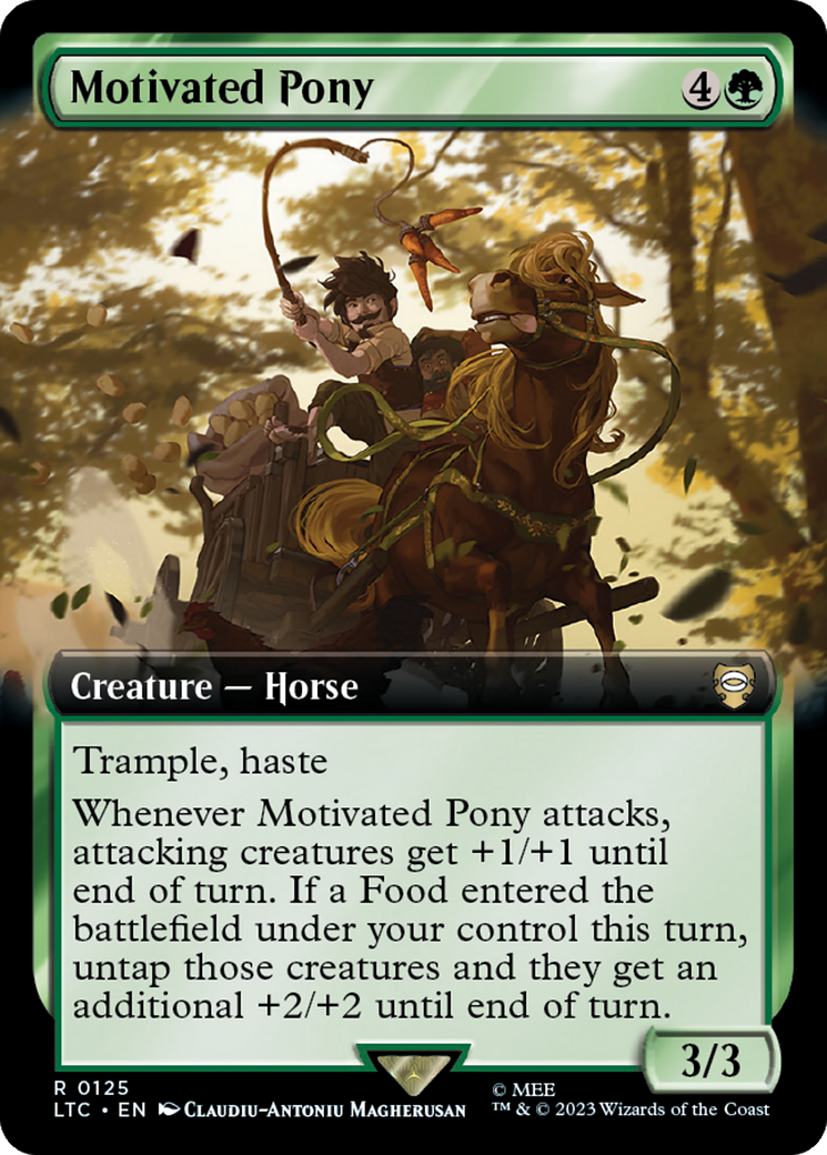 Motivated Pony (Extended Art) [The Lord of the Rings: Tales of Middle-Earth Commander] | Multizone: Comics And Games