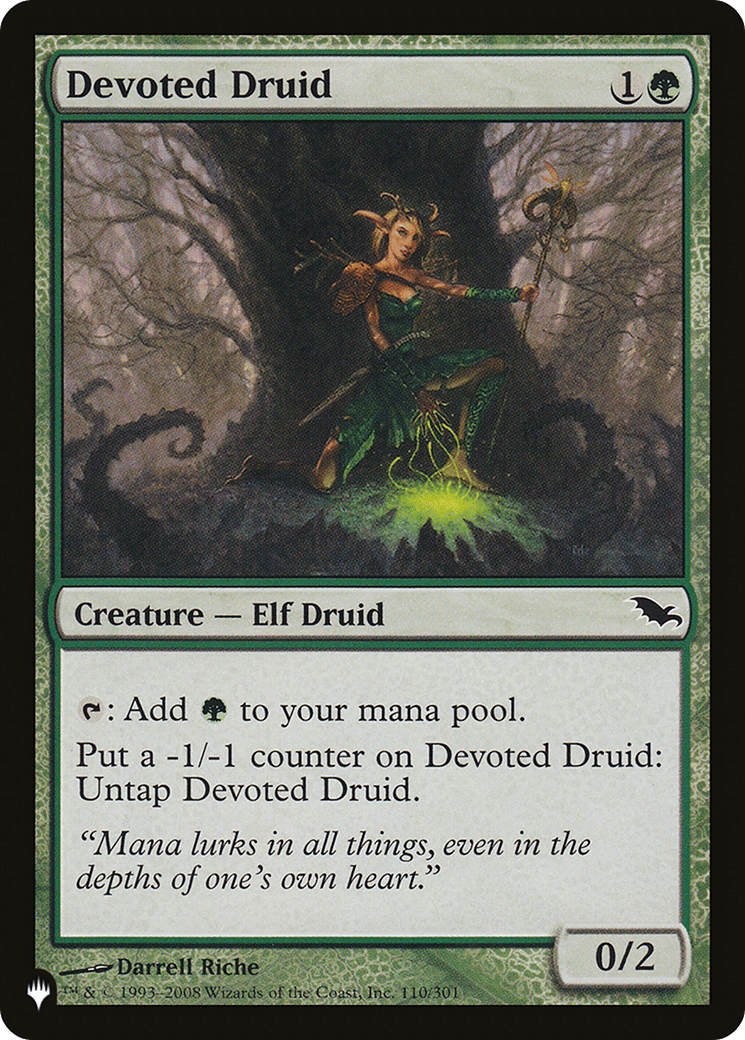 Devoted Druid (SHM) [The List] MTG Single Magic: The Gathering  | Multizone: Comics And Games