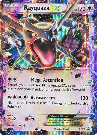 Rayquaza EX (XY69) (Jumbo Card) [XY: Black Star Promos] Pokemon Single Pokémon  | Multizone: Comics And Games