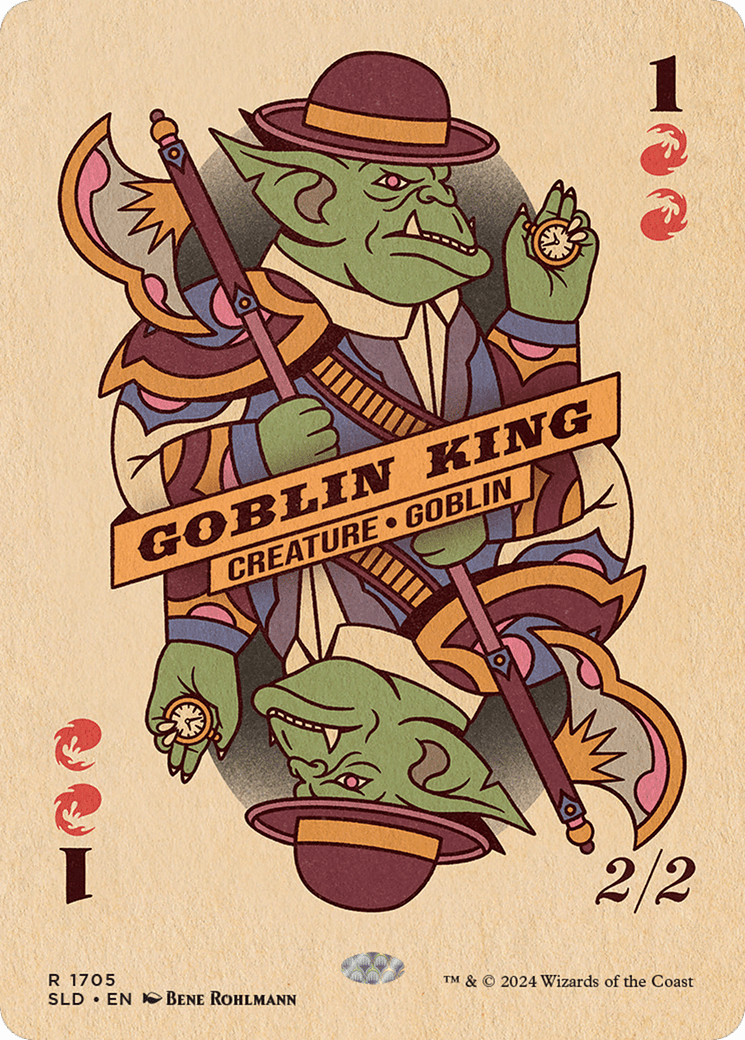 Goblin King (1705) [Secret Lair Drop Series] MTG Single Magic: The Gathering  | Multizone: Comics And Games