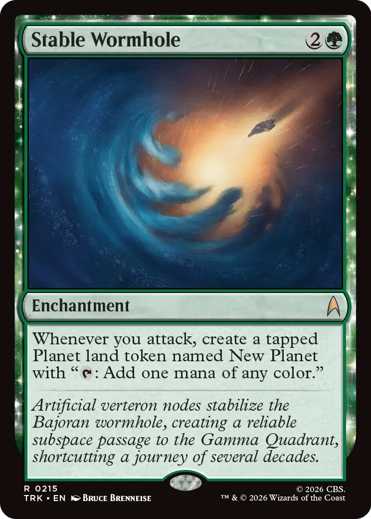 Stable Wormhole [Star Trek] MTG Single Magic: The Gathering  | Multizone: Comics And Games