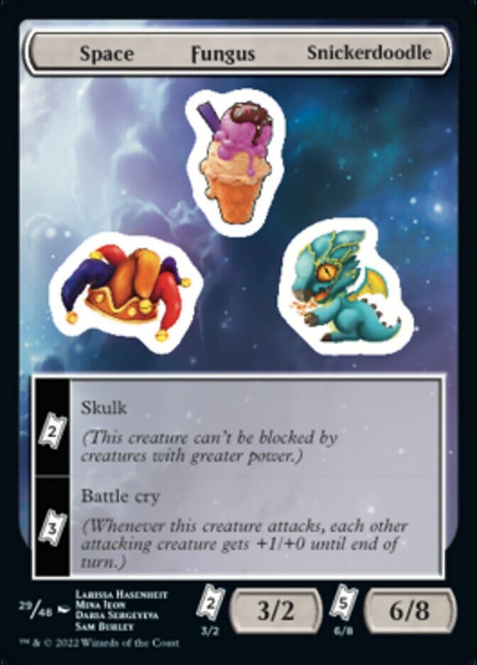 Space Fungus Snickerdoodle [Unfinity Stickers] MTG Single Magic: The Gathering  | Multizone: Comics And Games