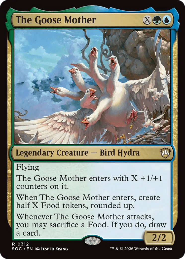The Goose Mother [Secrets of Strixhaven Commander] MTG Single Magic: The Gathering  | Multizone: Comics And Games