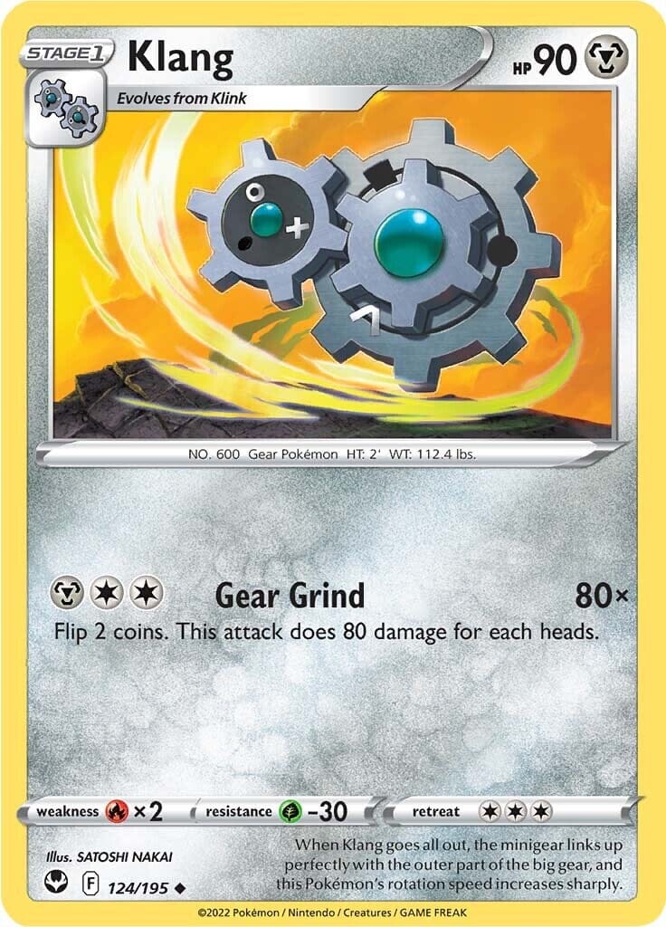 Klang (124/195) [Sword & Shield: Silver Tempest] Pokemon Single Pokémon  | Multizone: Comics And Games