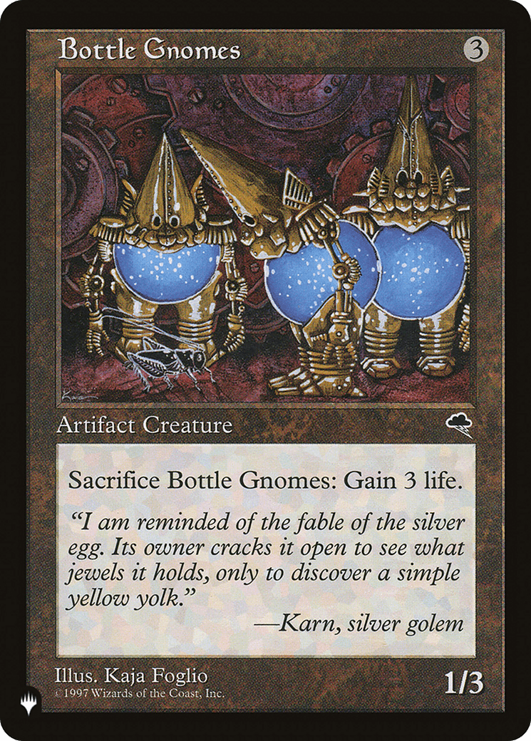 Bottle Gnomes (TMP) [The List] MTG Single Magic: The Gathering  | Multizone: Comics And Games
