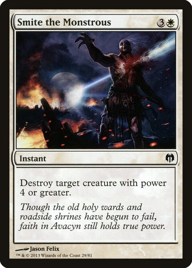 Smite the Monstrous [Duel Decks: Heroes vs. Monsters] MTG Single Magic: The Gathering  | Multizone: Comics And Games