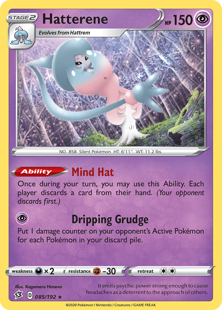 Hatterene (085/192) [Sword & Shield: Rebel Clash] Pokemon Single Pokémon  | Multizone: Comics And Games