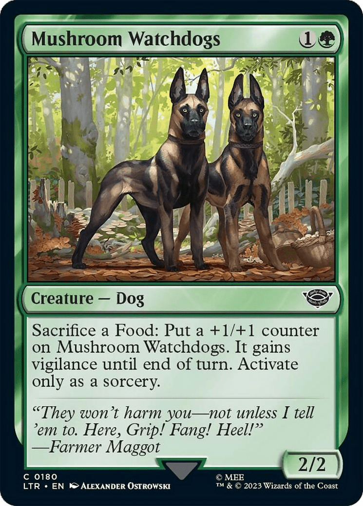 Mushroom Watchdogs [The Lord of the Rings: Tales of Middle-Earth] MTG Single Magic: The Gathering  | Multizone: Comics And Games